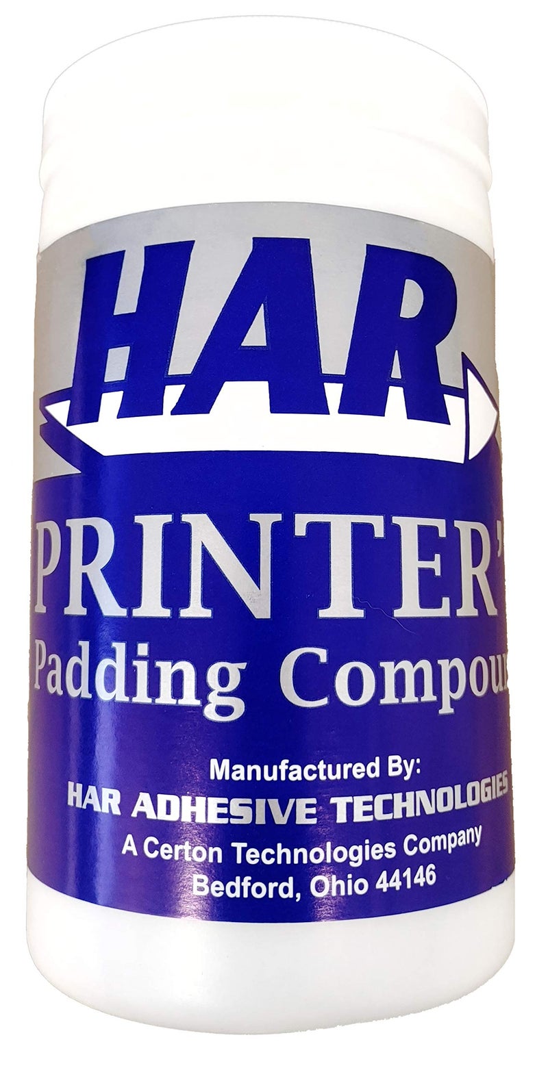 H A R HAR Padding Compound White for Making Note Pads - Quart - Image 1